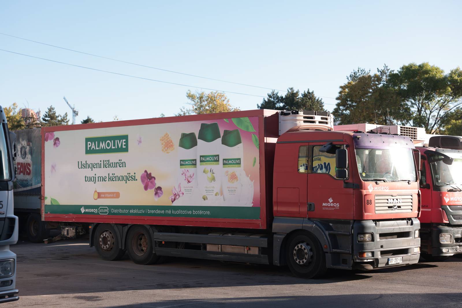 Kamion shpërndarjeje i Migros Group